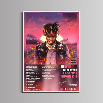 JUICE WRLD - ''LEGENDS NEVER DIE''